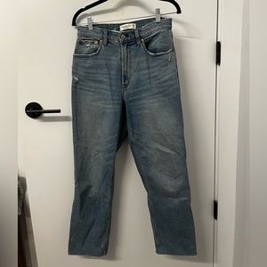 Ankle straight Abercrombie Jeans